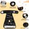 Show in main carousel: SlowTon Washable Female Dog Diapers, Black, 3 count, X-Small: Newborn to 9-in waist slide 5 of 8