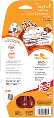 Show full view: Nylabone Power Chew Basted Blast Dual Flavored Dog Chew Toys, Large slide 10 of 14