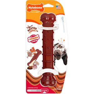 Nylabone Power Chew Basted Blast Dual Flavored Dog Chew Toys, Large