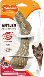 Nylabone Antler Alternative Power Chew Dog Toy, Venison, Medium