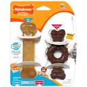 Nylabone Just for Puppies Teething Chew Ring Flavor Medley & Chicken Dog Bone, X-Small, 2 count