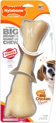 Nylabone Power Chew Monster Bone Big Dog Chew Toy Chicken, XX-Large