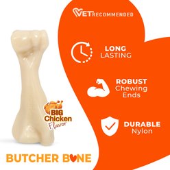 Nylabone Power Chew Knuckle Bone Big Dog Chew Toy Chicken, XX-Large  slide 2 of 8