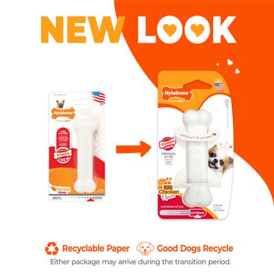 Show full view: Nylabone Power Chew Durable Dog Toy Chicken, X-Small  slide 2 of 13
