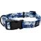 Show in main carousel: Hamilton Go Boldly Camouflage Polyester Standard Dog Collar, Blue, Small/Medium: 12 to 18-in neck, 5/8-in wide slide 1 of 7