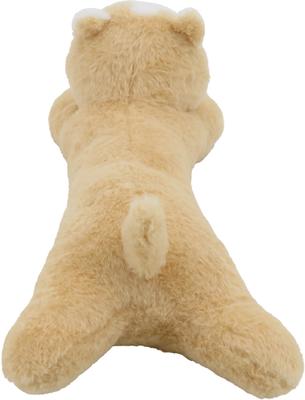 Show full view: Linzy Toys Corgi Squeaky Plush Dog Toy, Beige, 14-in slide 7 of 7