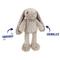 Show in main carousel: Linzy Toys Thumper Toes Bunny Squeaky Plush Dog Toy, Brown, 14-in slide 3 of 8