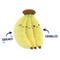 Show in main carousel: Linzy Toys Banana Squeaky Plush Dog Toy, Yellow, 10-in slide 2 of 6