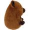 Show in main carousel: Linzy Toys Chubby Buddies Capybara Squeaky Plush Dog Toy, Pink, 7-in slide 5 of 6