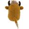 Show in main carousel: Linzy Toys Chubby Buddies Highland Cow Squeaky Plush Dog Toy, Brown, 7-in slide 7 of 7