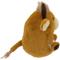 Show in main carousel: Linzy Toys Chubby Buddies Highland Cow Squeaky Plush Dog Toy, Brown, 7-in slide 6 of 7