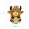 Show in main carousel: Linzy Toys Chubby Buddies Highland Cow Squeaky Plush Dog Toy, Brown, 7-in slide 4 of 7