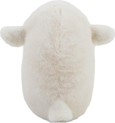 Show full view: Linzy Toys Chubby Buddies Lamb Squeaky Plush Dog Toy, Beige, 7-in slide 6 of 6