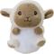 Show in main carousel: Linzy Toys Chubby Buddies Lamb Squeaky Plush Dog Toy, Beige, 7-in slide 1 of 6