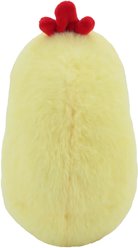 Linzy Toys Chubby Buddies Rooster Squeaky Plush Dog Toy, Yellow, 7-in slide 2 of 6