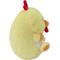 Show in main carousel: Linzy Toys Chubby Buddies Rooster Squeaky Plush Dog Toy, Yellow, 7-in slide 5 of 6