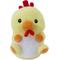 Show in main carousel: Linzy Toys Chubby Buddies Rooster Squeaky Plush Dog Toy, Yellow, 7-in slide 1 of 6