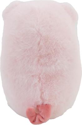 Show full view: Linzy Toys Chubby Buddies Pig Squeaky Plush Dog Toy, Pink, 7-in slide 6 of 6