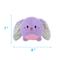 Show in main carousel: Linzy Toys Squeaky Flatz Bunny Squeaky Plush Dog Toy, Purple, 7-in slide 4 of 7