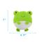 Show in main carousel: Linzy Toys Squeaky Flatz Frog Squeaky Plush Dog Toy, Green, 7-in slide 4 of 7