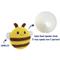 Show in main carousel: Linzy Toys Squeaky Flatz Bee Squeaky Plush Dog Toy, Yellow, 7-in slide 2 of 6