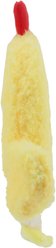 Linzy Toys Squeaky Flatz Chick Squeaky Plush Dog Toy, Yellow, 7-in slide 2 of 6