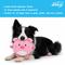 Show in main carousel: Linzy Toys Squeaky Flatz Pig Squeaky Plush Dog Toy, Pink, 7-in slide 4 of 6