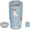 Show in main carousel: E&S PETS Jack Russell Terrier Lovers Insulated Stainless Steel Travel Mug, 20-oz, Light Blue slide 4 of 5