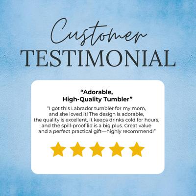 Show full view: E&S PETS Bernardoodle Lovers Insulated Stainless Steel Travel Mug, 20-oz, Black slide 5 of 5