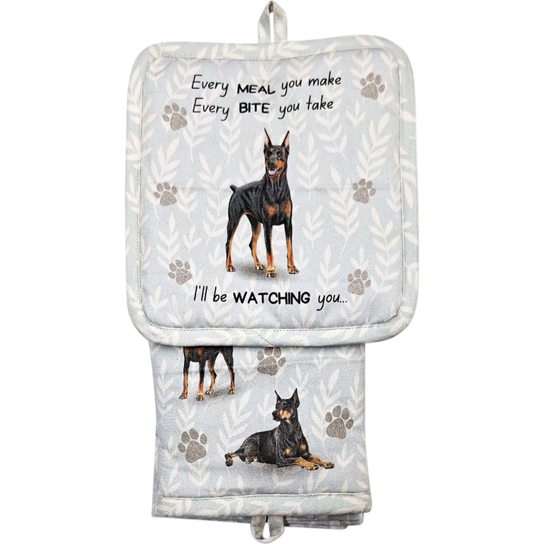E&S PETS Doberman 3-Piece Cooking Set