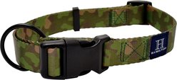 Hamilton Go Boldly Camouflage Polyester Standard Dog Collar, Green, Small/Medium: 12 to 18-in neck, 5/8-in wide