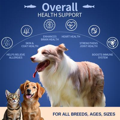 Show full view: DANFISK Salmon Oil Skin & Coat Supplement for Dogs & Cats, 16-oz slide 3 of 8