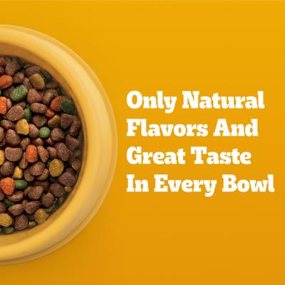 Show full view: Pedigree Complete Nutrition Roasted Chicken & Vegetable Flavor Dog Kibble Adult Dry Dog Food, 20-lb bag slide 10 of 13