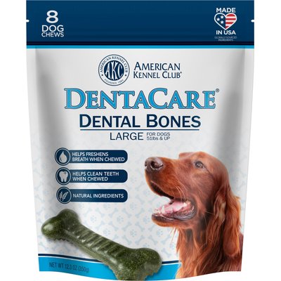 American Kennel Club Treats American Kennel Club Treats DentaCare Dental Bone Dog Treat, Large, 8 count