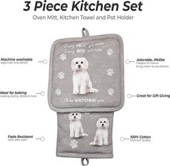 E&S PETS Maltese 3-Piece Cooking Set slide 2 of 3