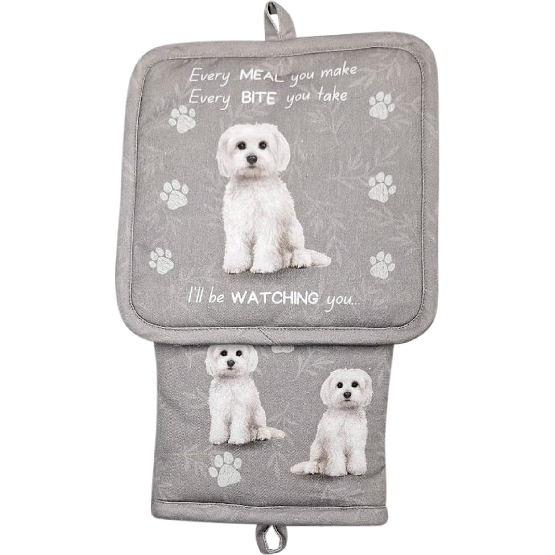 E&S PETS Maltese 3-Piece Cooking Set