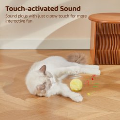 Potaroma Chirping Interactive Balls Cat Toys with SilverVine Catnip, Multi-color slide 2 of 6