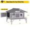 Show in main carousel: Aivituvin Feral Weatherproof Wooden Outdoor Cat House, Grey, Medium slide 7 of 7