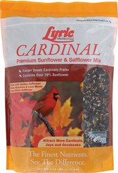 Lyric Cardinal Premium Sunflower & Safflower Mix Wild Bird Food, 3.75-lb bag