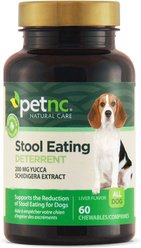 petnc Stool Eating Deterrent Coprophagia Chewable Tabet Supplement for Dogs, 60 count