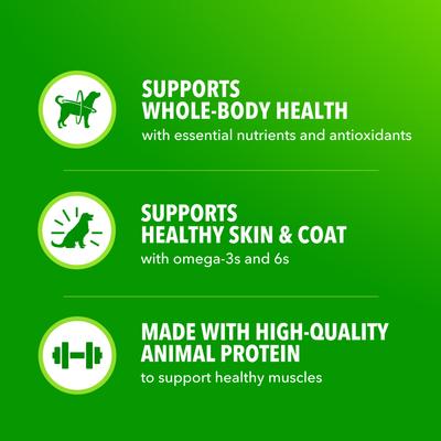 Show full view: Iams Proactive Health Adult Variety Pack Wet Dog Food, 3.5-oz pouch, case of 18 slide 5 of 10