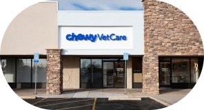 The exterior of Chewy Vet Care Littleton