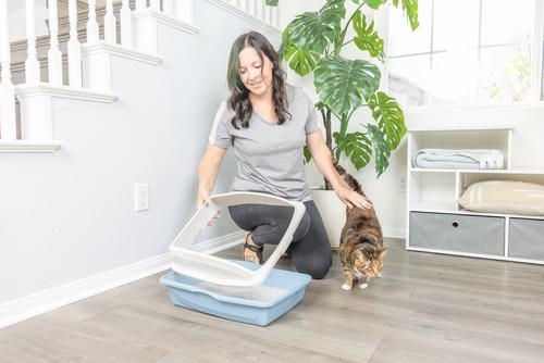 Show full view: Van Ness Large Framed Cat Litter Pan, Color Varies, Large slide 5 of 9