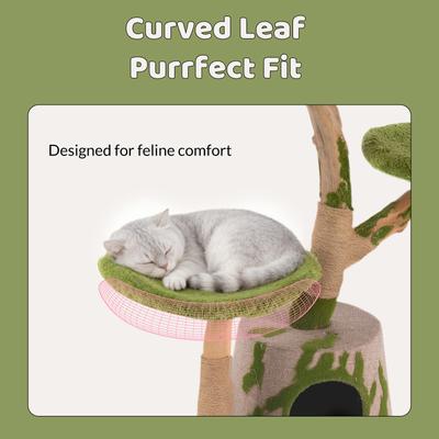 Show full view: Happy & Polly Emerald Forest Cat Tree slide 7 of 9