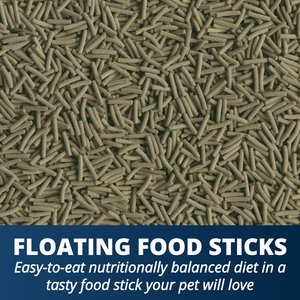Tetra ReptoMin Floating Sticks Turtle & Amphibian Food, 1.98-lb bucket