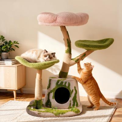 Show full view: Happy & Polly Emerald Forest Cat Tree slide 2 of 9
