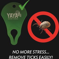 YAYA Organics TickKey Easy Tick Removal Tool for Dogs slide 2 of 5