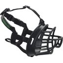 Baskerville Ultra Dog Adjustable Basket Muzzle, Black, Size 4