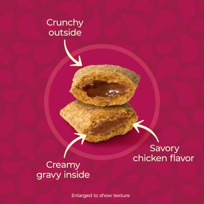 Show full view: Meow Mix Gravy Bursts Chicken Flavored Cat Treats, 6.3-oz bag slide 4 of 8