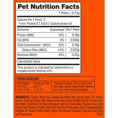 Show full view: Meow Mix Irresistibles White Meat Chicken Soft & Chewy Cat Treats, 3-oz bag slide 8 of 10